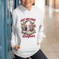 Audiobook Lover Bookish Headphones Just One More Chapter Graphic Youth Hoodie Audiobook Lover Bookish Headphones Just One More Chapter Graphic Youth Hoodie