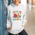 Back To School Checkered Book Pencil Groovy Teacher Student Graphic Youth Hoodie Back To School Checkered Book Pencil Groovy Teacher Student Graphic Youth Hoodie