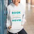 The Book Was Better Than The Movie Literary Library Bookworm Premium Tri-Blend Graphic Youth Hoodie The Book Was Better Than The Movie Literary Library Bookworm Premium Tri-Blend Graphic Youth Hoodie