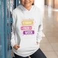 Book Fair Bookworm Library Its Book Fair Week Graphic Youth Hoodie