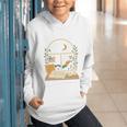 Book Lover Moonlight Reading Scene Night Graphic Youth Hoodie