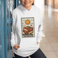 Book Reading Tarot Card The Reader Graphic Youth Hoodie