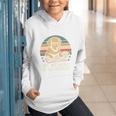 My Weekend Is All Booked Vintage Dog Reading Book Lovers Graphic Youth Hoodie