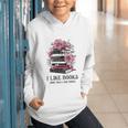 I Like Books More Than I Like People Reader Teacher Bookworm Graphic Youth Hoodie I Like Books More Than I Like People Reader Teacher Bookworm Graphic Youth Hoodie