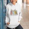 Books Wildflowers There Is No Such Thing As Too Many Books Graphic Youth Hoodie