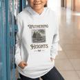 Bronte Novel Wuthering Heights Moorland Gothic Book Cover Graphic Youth Hoodie Bronte Novel Wuthering Heights Moorland Gothic Book Cover Graphic Youth Hoodie