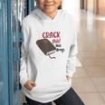 Christian Quote Holy Bible Crack This Book Not Drugs Graphic Youth Hoodie