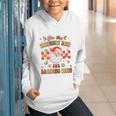 Christmas Smut Book On The Naughty List For Reading Smut Graphic Youth Hoodie
