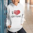 Clifford The Big Red Dog I Heart Clifford Childrens Books Graphic Youth Hoodie Clifford The Big Red Dog I Heart Clifford Childrens Books Graphic Youth Hoodie
