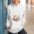 Coffee Cats & Books Cute Cat Book Lover Reading Graphic Youth Hoodie Coffee Cats & Books Cute Cat Book Lover Reading Graphic Youth Hoodie