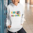 All The-Cool Kids Are Reading Teacher Book Lover Librarian Premium Graphic Youth Hoodie All The-Cool Kids Are Reading Teacher Book Lover Librarian Premium Graphic Youth Hoodie