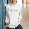 Disney Winnie The Pooh Eeyore Pooh & Piglet Carrying Books Graphic Youth Hoodie