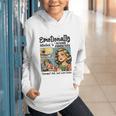 Emotionally Attached To Fictional Characters Just More Books Graphic Youth Hoodie