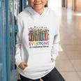 Everyone Is Welcome Here Floral Book LGBT Pride Equality Graphic Youth Hoodie Everyone Is Welcome Here Floral Book LGBT Pride Equality Graphic Youth Hoodie