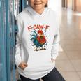 F-Caw-F Rooster F Awk F Chicken Coffee Romance Books Lover Graphic Youth Hoodie