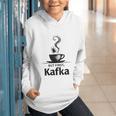 But First Kafka Coffee For Literature & Book Lovers Graphic Youth Hoodie