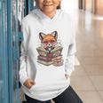 Fox Read Books Be Kind Stay Weird Reader Cute Nerd Bookworm Graphic Youth Hoodie Fox Read Books Be Kind Stay Weird Reader Cute Nerd Bookworm Graphic Youth Hoodie