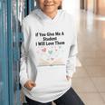 If You Give Me A Student I Will Love Them Book Magic Graphic Youth Hoodie