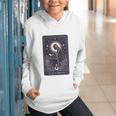 High Priestess Tarot Art Celestial Mystic Book Lover Graphic Youth Hoodie High Priestess Tarot Art Celestial Mystic Book Lover Graphic Youth Hoodie