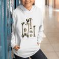 Hip And Leg Bones Book Print Vintage Human Bones Graphic Youth Hoodie