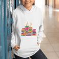 I'm Fine Reading Books Reader Book Lover Librarian Graphic Youth Hoodie