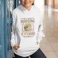 It's Not Hoarding If It's Books Book Lover Graphic Graphic Youth Hoodie