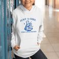 Just a Girl Who Loves Books Book Lover Bookish Graphic Youth Hoodie