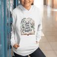 Just One More Chapter Bookish Book Reading Botanical Graphic Youth Hoodie Just One More Chapter Bookish Book Reading Botanical Graphic Youth Hoodie