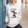 Just Pour Me My Coffee Hand Me My Book And Slowly Back Away Premium Graphic Youth Hoodie