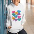 Librarian Shirt Valentines Book Worm Reading Tshirt Premium Tri-Blend Graphic Youth Hoodie