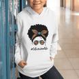 Librarian Teacher Messy Bun Life Book Library Back To School Graphic Youth Hoodie Librarian Teacher Messy Bun Life Book Library Back To School Graphic Youth Hoodie