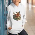 Life Is Better With Butterflies And Books Cute Butterfly Graphic Youth Hoodie Life Is Better With Butterflies And Books Cute Butterfly Graphic Youth Hoodie
