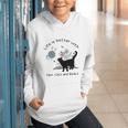 Life Is Better With Yarn Cats And Books Graphic Youth Hoodie