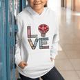 Love Books Reading Graphic Youth Hoodie