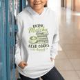 Matcha Green Tea Latte Drink Matcha Read Books Be Happy Graphic Youth Hoodie Matcha Green Tea Latte Drink Matcha Read Books Be Happy Graphic Youth Hoodie