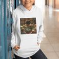 Melanin Afro Women Educated Reading Book History Girls Graphic Youth Hoodie