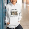 I Have No Shelf Control Book Lover Pun Reader Humor Graphic Youth Hoodie