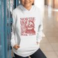 North Pole Book Club Christmas Graphic Youth Hoodie North Pole Book Club Christmas Graphic Youth Hoodie
