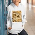Orange Comic Book Orange Color Graphic Premium Tri-Blend Graphic Youth Hoodie