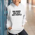 PRO Books PRO Cats Anti People Graphic Youth Hoodie PRO Books PRO Cats Anti People Graphic Youth Hoodie