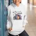 There Is No Such Thing As Too Many Books Reading Librarian Graphic Youth Hoodie There Is No Such Thing As Too Many Books Reading Librarian Graphic Youth Hoodie