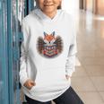 I Read Banned Books Sly Fox Reading Books Graphic Youth Hoodie