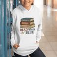 Read Blue Liberty Books July 4th Independence Graphic Youth Hoodie Read Blue Liberty Books July 4th Independence Graphic Youth Hoodie