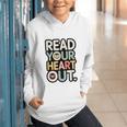 Read Your Heart Out Book Lover Quote Men Women Graphic Youth Hoodie