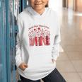 Read Your Heart Out Teacher Valentines Day Reading Book Graphic Youth Hoodie
