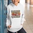 Reading Bookmarks Are For Quitters Reader Book Lovers Graphic Youth Hoodie