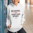 Reading Is My Favorite Sport Book Lover Saying Quote Graphic Youth Hoodie Reading Is My Favorite Sport Book Lover Saying Quote Graphic Youth Hoodie
