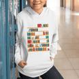 Reading Shirt There Is No Such Thing As Too Many Books Graphic Youth Hoodie Reading Shirt There Is No Such Thing As Too Many Books Graphic Youth Hoodie