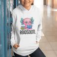 Readsolotl Cute Axolotl Reading Book Kawaii Pink Aesthetic Graphic Youth Hoodie Readsolotl Cute Axolotl Reading Book Kawaii Pink Aesthetic Graphic Youth Hoodie