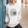 There's No Such Thing As Too Many Book Graphic Youth Hoodie There's No Such Thing As Too Many Book Graphic Youth Hoodie